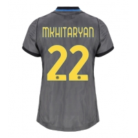 Camiseta Inter Milan Henrikh Mkhitaryan #22 Tercera Equipación Replica 2026-27 para mujer mangas cortas